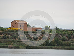 Center of studies and interpretation of the fauna and flora of the pond of ivars and vila sana, lerida, spain, europe