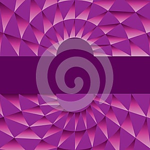 Center template purple