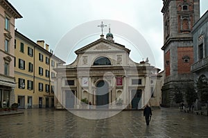 Center of Varese city, Italy