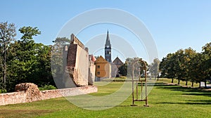 Center of Vukovar, Slavonia, Croatia