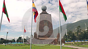 Center Of The World City In Quito