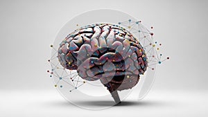 Is centered against a neutral gray background highlighting its