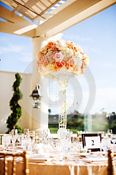 Wedding Reception Centerpiece