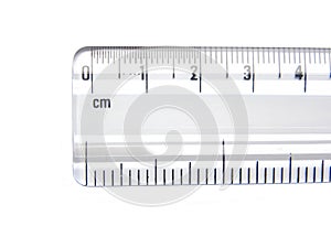 Centimeter and Inch ruler