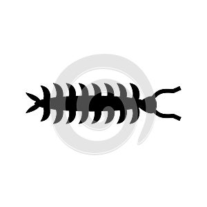 Centipede  icon or logo isolated sign symbol vector illustration