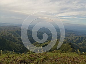 Central American tropical mountain range