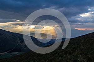 Central Andes of Ecuador photo