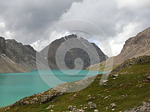 Central Asian Tien-Shan mountains photo