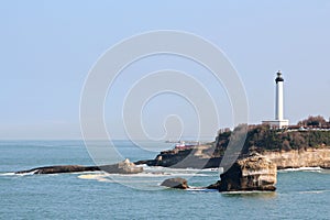 Central beach of Biarritz