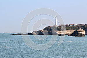 Central beach of Biarritz
