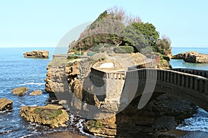 Central beach of Biarritz