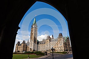 Central Block and Peace Tower, Parliament Hill
