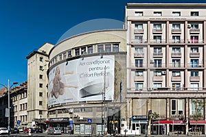 Central Bucharest View On Gheorghe Magheru Boulevard