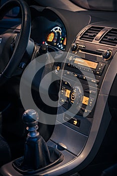 Central Car Console
