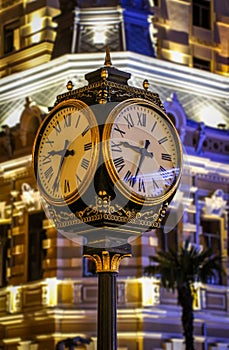 The central city clock