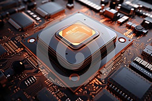 Central Computer Processors CPU chip