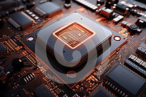 Central Computer Processors CPU chip