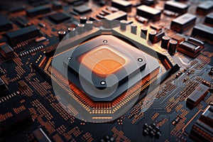 Central Computer Processors CPU chip