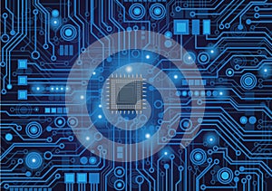 Central Computer Processors CPU concept.