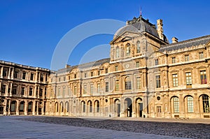 Central Courtyard of the Louvre, Paris