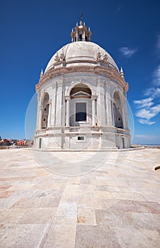 Central dome of National Pantheon. Lisbon. Portugal