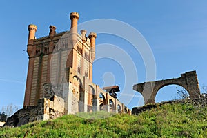 Central elÃ©ctrica El Castillete en Villanueva del RÃ­o y Minas, provincia de Sevilla en AndalucÃ­a, EspaÃ±a