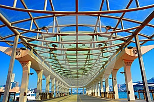 The central ferry pier, hong kong