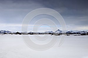 The central Highlands in winter