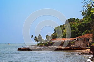 Central Jail Aguada Goa, India. The Central Jail is a downhill ride from Fort Aguada.