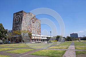 Central Library at National Autonomous University of Mexico