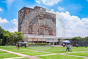 The Central Library at the National Autonomous University of Mexico