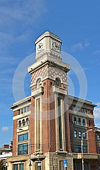 Central market building in Ploiesti, Romania