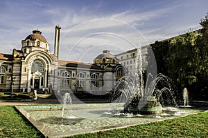 Central mineral baths in Sofia, Bulgaria