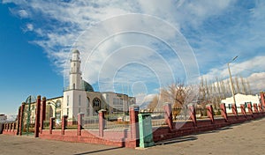 The central Mosque of Balykchy