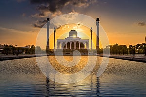 Central Mosque, Songkhla province, Southern of Thailand.