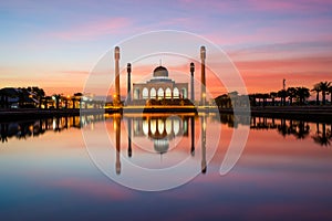 The Central Mosque of Songkla in Thailand