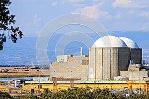 Central nuclear de Almaraz, Extremadura, Spain photo