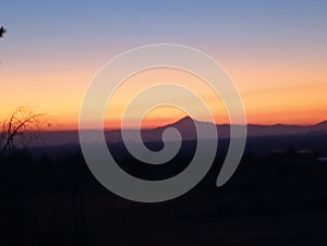 Central Oregon mountains