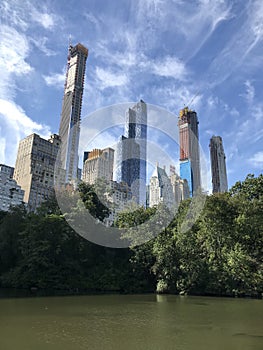 Central Park in the autumn, New York City