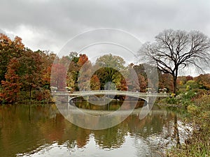 Central Park in the autumn, New York City