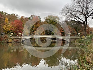 Central Park in the autumn, New York City