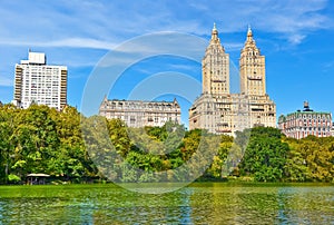 Central Park in autumn in New York City