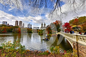 Central Park in Autumn in New York City