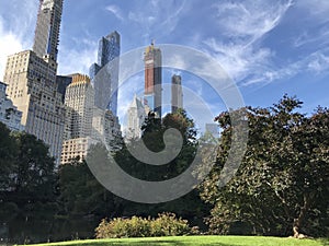 Central Park in the autumn, New York City