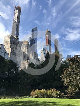 Central Park in the autumn, New York City