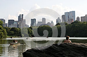 Central park boats