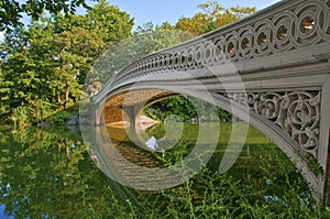 Central Park and Bow Bridge, New York