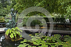 Central Park conservatory gardens