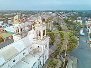 Central park in Diriamba town