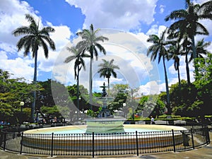 Central park. Heredia , costa Rica photo